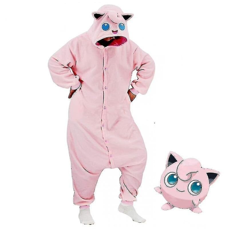 Jigglypuff-asu, kokovartalopyjamat, jouluinen kigurumi naisille hinta ja tiedot | Yöasut ja pyjamat | hobbyhall.fi