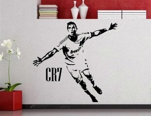 ronaldo jalkapallo tähtihuone seinätarrat seinätarrat 57x65cm hinta ja tiedot | Koristeet ja tarrat | hobbyhall.fi