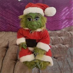 Grinch Pehmo Doll Reborn Baby Grinch Pehmolelu lahja (tyyli 1) hinta ja tiedot | Joulukoristeet | hobbyhall.fi