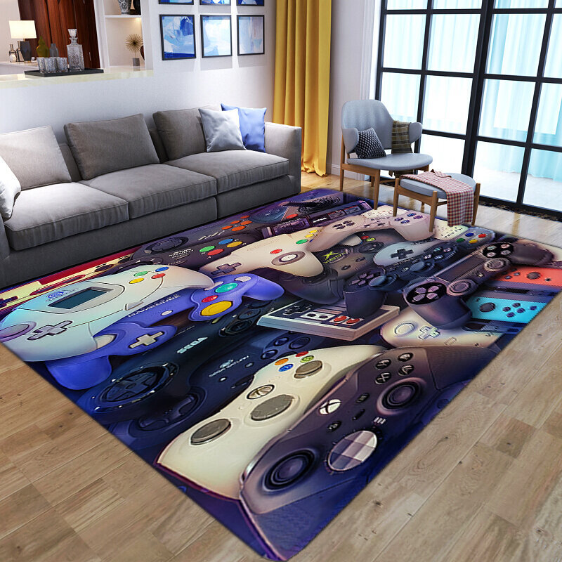 (6-40x120cm 16x47 tuumaa)3D-pelimatto Lastenhuoneen matto Anime Peliohjain Ovimatto Koti Olohuone Makuuhuoneen Lattiamatto Kylpyhuonematto Tapis-keittiö hinta ja tiedot | Isot matot | hobbyhall.fi