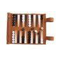 Backgammon-lautapeli Kannettavat backgammon-setit aikuisille Matkapelit aikuisten rullasuunnittelu lapsille hinta ja tiedot | Pelikonsolitarvikkeet | hobbyhall.fi