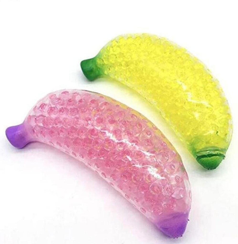 2 Pack Fruit Banana Anti-Stress Ball Fidget Leluja hinta ja tiedot | Palapelit | hobbyhall.fi