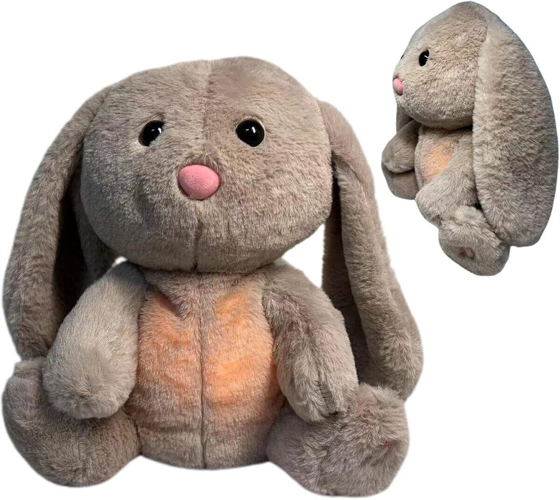 The Relief Bunny, Hengittävät täytetyt eläimet, Rauhoittavat Relief Pehmolelut, Anxi etys Relief Bunny Breathing, Hengittävät saukot Nukkuvat kehaoan hinta ja tiedot | Pehmolelut | hobbyhall.fi