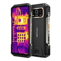 Ulefone Armor 27T Pro kestävä puhelin, lämpökuvaus, 12 Gt + 256 Gt, Night Vision, 10 600 mAh, 6,78 tuumaa Android 14 MediaTek Dimensity 6300 Octa Core, Verkko: 5G, NFC (musta) hinta ja tiedot | Matkapuhelimet | hobbyhall.fi