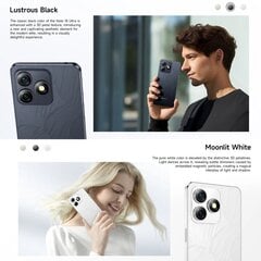 Ulefone Note 18 Ultra, 6 Gt + 256 Gt, sivusormenjälki, 6,78 tuuman Android 13 MediaTek Dimensity 720 5G MT6853 Octa Core 2,0 GHz, NFC, verkko: 5G (Moonlit White) hinta ja tiedot | Matkapuhelimet | hobbyhall.fi