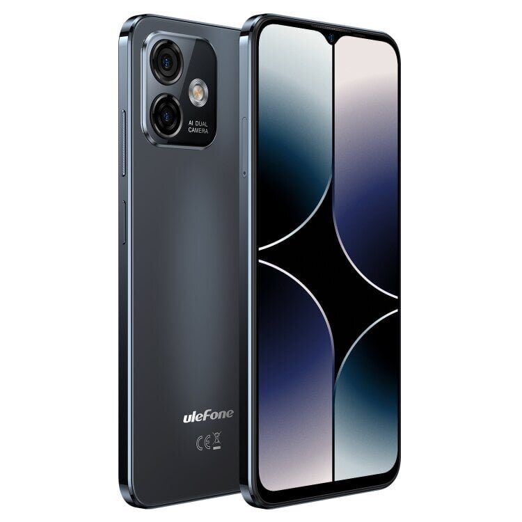 Ulefone Note 16 Pro, 8 Gt + 512 Gt, kaksoistakakamerat, Face ID & Side Sormenjälkitunnistus, 4400 mAh akku, 6,52 tuuman Android 13 Unisoc T606 Octa Core jopa 1,6 GHz, Verkko: 4G, Dual SIM, OTG (Bla SIMck) hinta ja tiedot | Matkapuhelimet | hobbyhall.fi