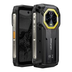 Ulefone Armor Mini 20 Pro, 8 Gt + 256 Gt, IP68/IP69K kestävä puhelin, 4,7 tuuman Android 14 MediaTek Dimensity 6300 5G Octa Core, Verkko: 5G, NFC, OTG (Mecha Black) hinta ja tiedot | Matkapuhelimet | hobbyhall.fi