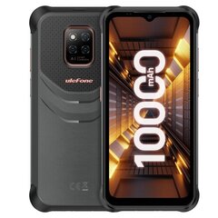 Ulefone Power Armor 14 Pro - kestävä puhelin, 8 Gt + 128 Gt, kolminkertaiset takakamerat, IP68/IP69K vedenpitävä pölytiivis iskunkestävä, kasvojentunnistus ja sivusormenjälkitunnistus, 10 000 mAh akku, 6,52 tuuman Android 12 MediaTek Helio G89V Cor06Z6c.  hinta ja tiedot | Matkapuhelimet | hobbyhall.fi