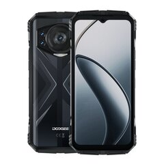 DOOGEE S118 Rugged -puhelin, 8 Gt + 512 Gt, 6,58 tuuman Android 14 MediaTek Helio G99 Octa Core, Verkko: 4G, OTG, NFC (musta hopea) hinta ja tiedot | Matkapuhelimet | hobbyhall.fi