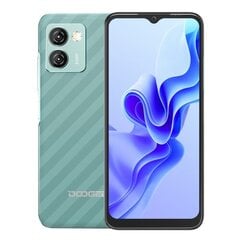 DOOGEE N50 Pro, 8 Gt + 256 Gt, sivusormenjälki, 6,52 tuuman Android 13 Spreadtrum T606 Octa Core 1,6 GHz, Verkko: 4G, OTG (vihreä) hinta ja tiedot | Matkapuhelimet | hobbyhall.fi