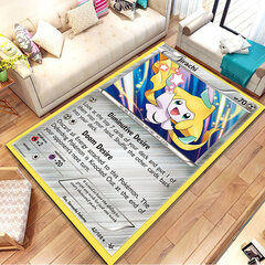 (Tyyli E-60x90cm (24x35in)) Korttisarja Anime-juliste Suuripintainen matto 3D-matot Koti olohuoneeseen Lapset Makuuhuoneen sohva Ovimatto Sisustus Lasten lattiamatto hinta ja tiedot | Isot matot | hobbyhall.fi