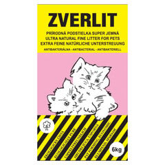 Kissanhiekka Zverlit extra, 6 kg hinta ja tiedot | Kissanhiekka | hobbyhall.fi