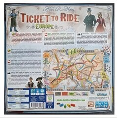 Ticket to Ride Europe, FI hinta ja tiedot | Palapelit | hobbyhall.fi