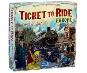 Ticket to Ride Europe, FI hinta ja tiedot | Palapelit | hobbyhall.fi