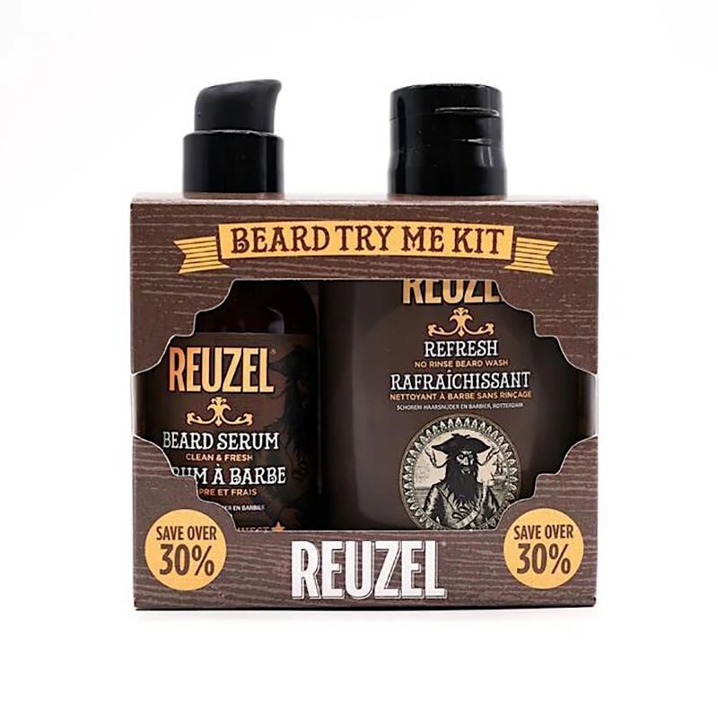 Reuzel Try Reuzel Parranhoitosetti - Refresh 100 ml + parranhoitoseerumi 50 g hinta ja tiedot | Parranajo ja karvanpoisto | hobbyhall.fi