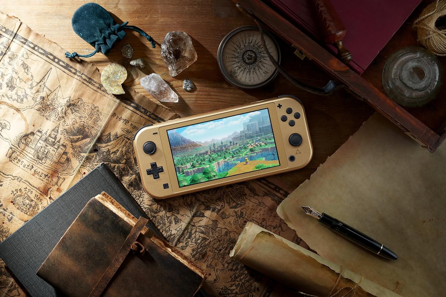 Nintendo Switch Lite 32GB Edition Hyrule hinta ja tiedot | Pelikonsolit | hobbyhall.fi