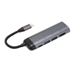 in 1 USB C -keskitin Type C Uros-VGA HD -multimedialiitäntä USB3.1 USB2.0 Type C2.0 PD100W moniporttinen telakointiasema hinta ja tiedot | Tablettien kotelot ja muut tarvikkeet | hobbyhall.fi