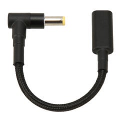 USB C - DC -sovitin Type C - 5,5x1,7 mm -porttiin kannettaville tietokoneille 100 W Type C kannettavan tietokoneen latausjohto hinta ja tiedot | Tablettien kotelot ja muut tarvikkeet | hobbyhall.fi