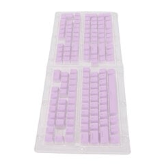 PBT Pudding Näppäimet 129 Näppäimet Läpinäkyvät OEM Korkeus Doubleshot Injection DIY Näppäimet Mekaanisille Näppäimistöille Purppura hinta ja tiedot | Näppäimistöt | hobbyhall.fi