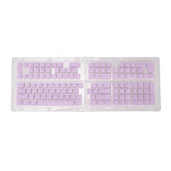 PBT Pudding Näppäimet 129 Näppäimet Läpinäkyvät OEM Korkeus Doubleshot Injection DIY Näppäimet Mekaanisille Näppäimistöille Purppura hinta ja tiedot | Näppäimistöt | hobbyhall.fi