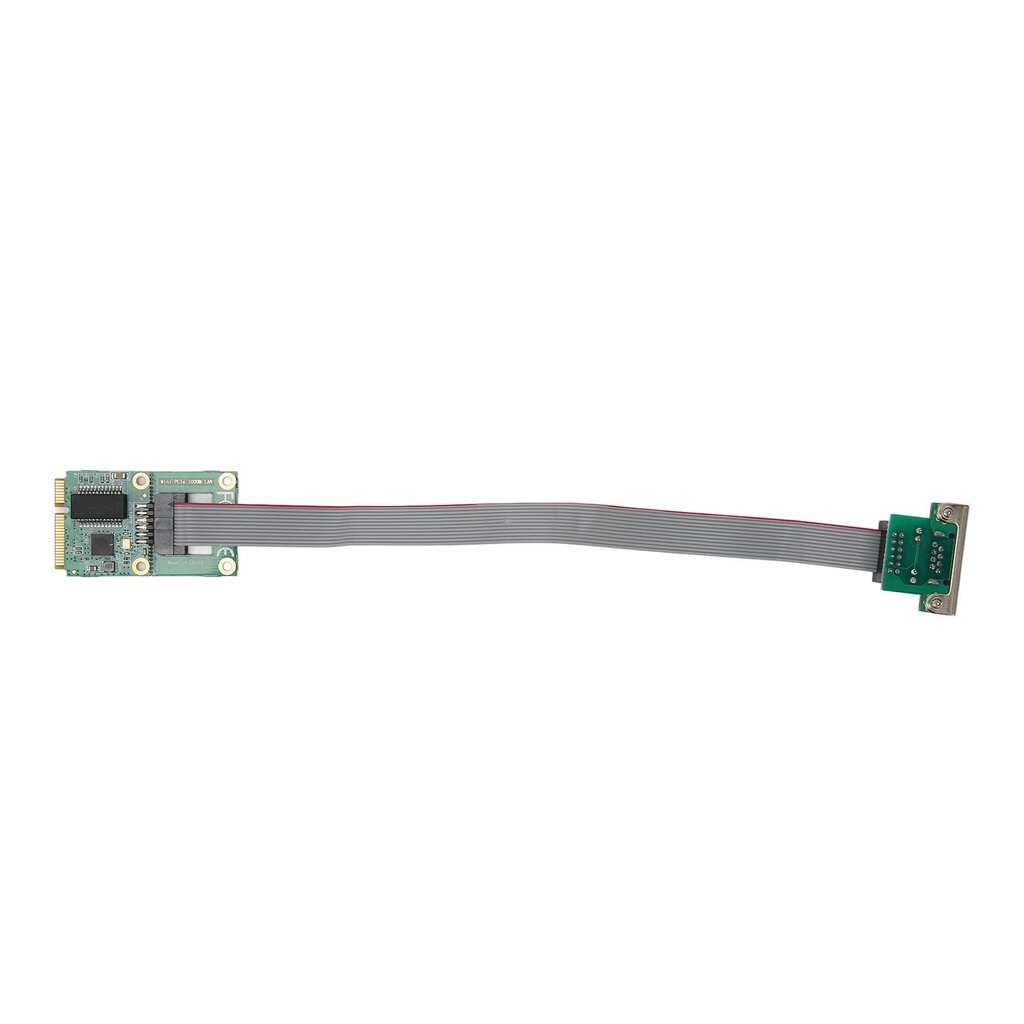 Mini PCIe -verkkoohjainkortti 10 100 1000 Mbps itsesopeutuva vakaa RJ45 LAN NIC -kortti pöytätietokoneelle hinta ja tiedot | Koteloiden lisätarvikkeet | hobbyhall.fi