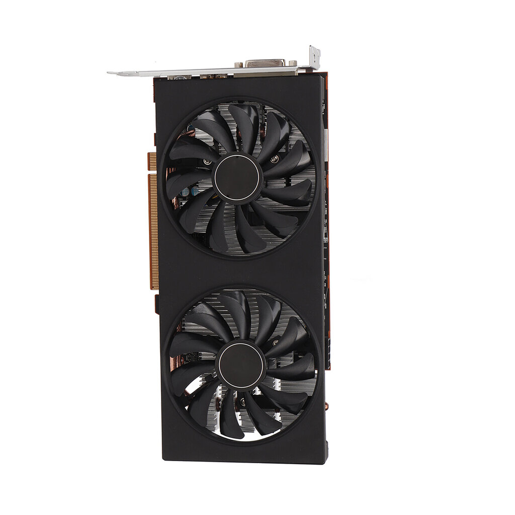 Pelinäytönohjain 8GB GDDR6 256bit 2000MHz 14000MHz DP HD DVI Dual Cooling Fan Desktop Graphics Card PC hinta ja tiedot | Koteloiden lisätarvikkeet | hobbyhall.fi