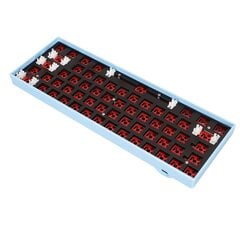 61 Keys Mekaaninen näppäimistö DIY Kit Tuki Langaton 2.4G BT 3.0 5.0 Type C Langallinen modulaarinen mekaaninen pelinäppäimistö RGB Bluella hinta ja tiedot | Näppäimistöt | hobbyhall.fi