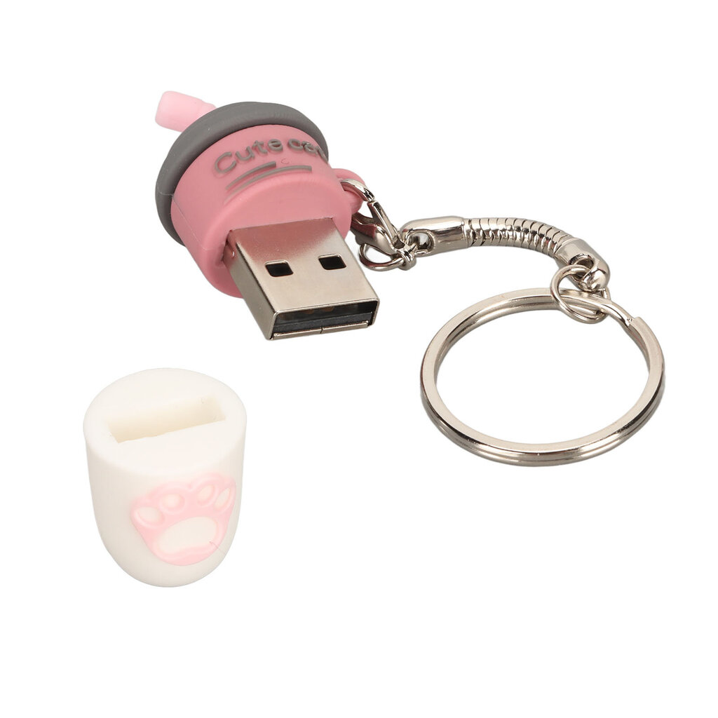 USB2.0 U -levytuki Hot-vaihdettava Plug and Play -sarjakuva-USB-muistitikku USB-muistitikku musiikkielokuville Pinkki 128GB hinta ja tiedot | Muistitikut | hobbyhall.fi