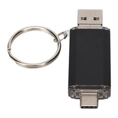 Memory Thumb Stick USB 3.0 Type C Micro USB Vedenpitävä High Speed Plug and Paly Flash Drive puhelintietokoneeseen 128GB hinta ja tiedot | Muistitikut | hobbyhall.fi