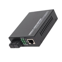 Ethernet Switch Converter 850nm 1000Mbps SC 2 Fiber Multimode RJ45 Auto Negotiate Fiber Ethernet lähetin-vastaanotin 100-240V US Plug hinta ja tiedot | Muistitikut | hobbyhall.fi