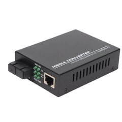 Ethernet Switch Converter 850nm 1000Mbps SC 2 Fiber Multimode RJ45 Auto Negotiate Fiber Ethernet lähetin-vastaanotin 100-240V US Plug hinta ja tiedot | Muistitikut | hobbyhall.fi