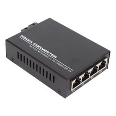 Ethernet-mediamuunnin Tx1310nm/Rx1550nm 10/100/1000M Single Fib Singlemode DC5V1A kuitu-Ethernet-muunnin 100-240V UK Plug hinta ja tiedot | Muistitikut | hobbyhall.fi