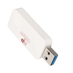 USB-WiFi-sovitin USB3.0 Dual Band 1300Mbp High Speed MU MIMO Pehmeä AP-tilan langaton WiFi-sovitin PC-pöytätietokoneeseen hinta ja tiedot | Muistitikut | hobbyhall.fi