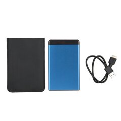 Ulkoinen kiintolevy 2,5 tuuman USB3.0 5Gbps lähetys Plug and Play Ultrathin Mobile Hard Disk tietokoneelle TV Phone Blue 160GB hinta ja tiedot | Muistitikut | hobbyhall.fi