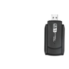 USB Wifi -sovitin 1300 Mbps 2,4 GHz 5 GHz nopea USB3.0 Plug and Play Wi-Fi-sovitin puhelimen tablet-kannettavalle hinta ja tiedot | Muistitikut | hobbyhall.fi