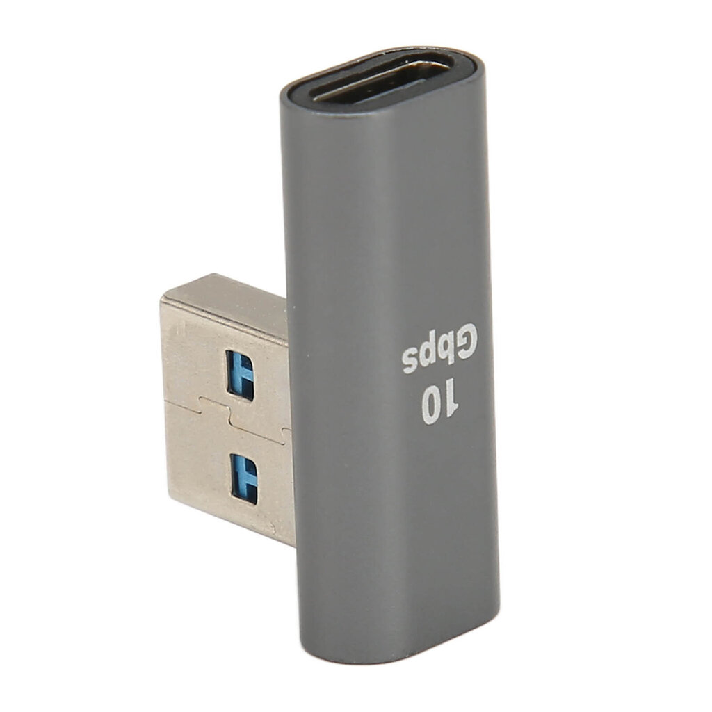 90 asteen oikea kulma USB-uros-USB-naaras-USB3.0-C-sovitin kannettavalle puhelintietokoneelle hinta ja tiedot | Muistitikut | hobbyhall.fi