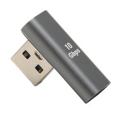 90 asteen oikea kulma USB-uros-USB-naaras-USB3.0-C-sovitin kannettavalle puhelintietokoneelle hinta ja tiedot | Muistitikut | hobbyhall.fi