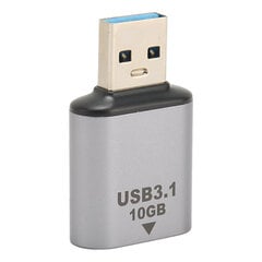 USB 3.1 - USB C -sovitin 10 Gbps Kompakti kannettava USB C -naaras-USB-urossovitin kannettaville tietokoneille hinta ja tiedot | Muistitikut | hobbyhall.fi