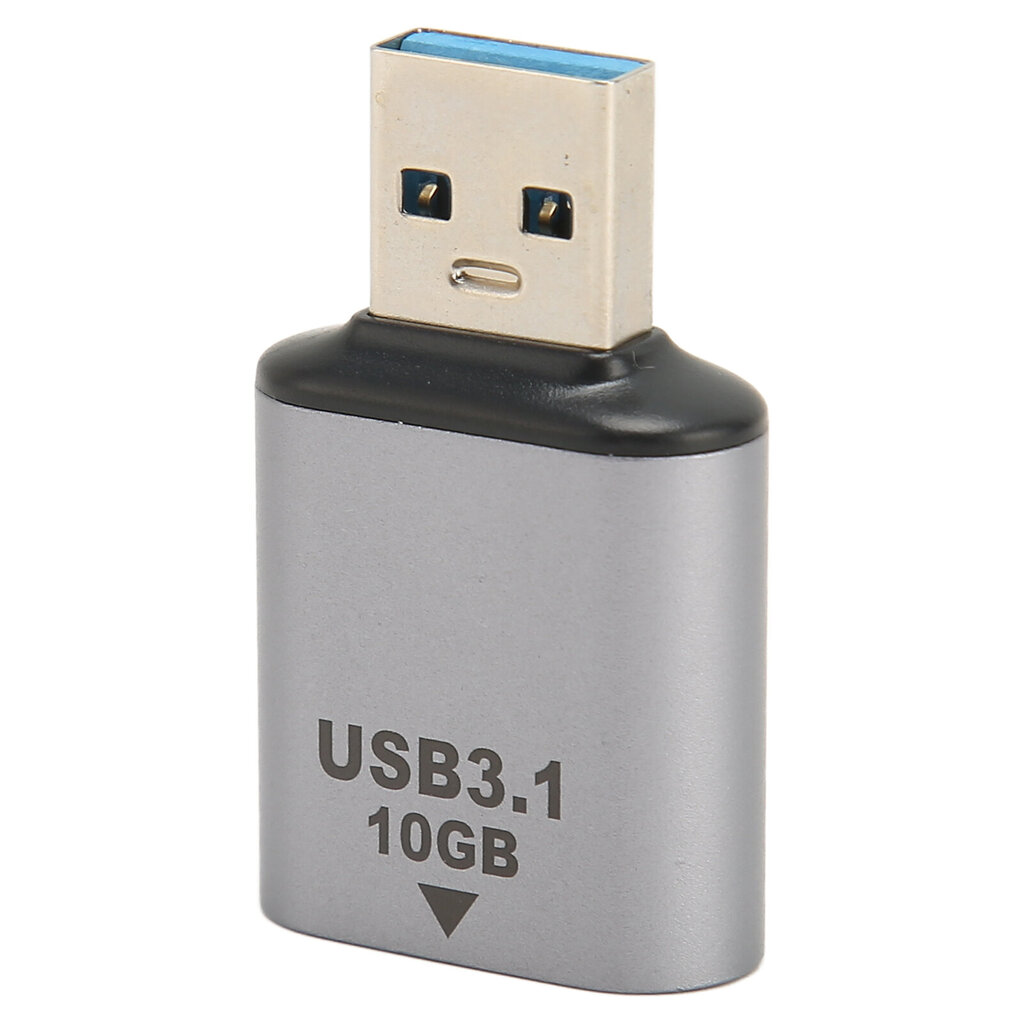 USB 3.1 - USB C -sovitin 10 Gbps Kompakti kannettava USB C -naaras-USB-urossovitin kannettaville tietokoneille hinta ja tiedot | Muistitikut | hobbyhall.fi