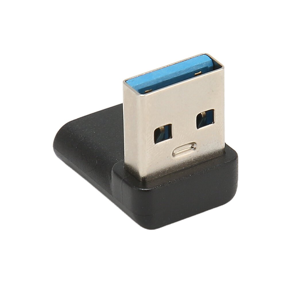 Oikeakulmainen USB C-USB A -sovitin 10 Gbps Plug and Play USB A 3.0 Uros-USB C 3.1 naarassovitin kannettavalle tietokoneelle hinta ja tiedot | Muistitikut | hobbyhall.fi