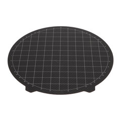 PEI-teräslevy 265x265mm pyöreä, joustava taivutusvastus Hot Bed -teräslevy FLSUN QQ QQS QQS Prolle hinta ja tiedot | Tulostustarvikkeet | hobbyhall.fi