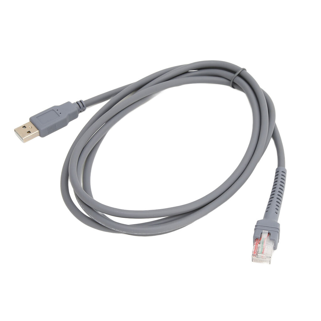 Viivakoodinlukijakaapeli USB-skannauskaapeli Symbolille LS2208 LS2208AP LS1203 LS4208 DS6707 DS6708 hinta ja tiedot | Tulostustarvikkeet | hobbyhall.fi