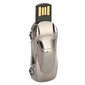 USB-muistitikku Cool Sports Car Shape Plug and Play Mini Metal USB2.0 Flash Drive USB Memory Stick PC Kannettava Auto Musta 64GB hinta ja tiedot | Muistitikut | hobbyhall.fi