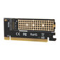 PCI–M.2-kortti Plug and Play PCI-paikan asennus M.2 NVME M -avain SSD–PCI-sovitin Winille hinta ja tiedot | Muistitikut | hobbyhall.fi