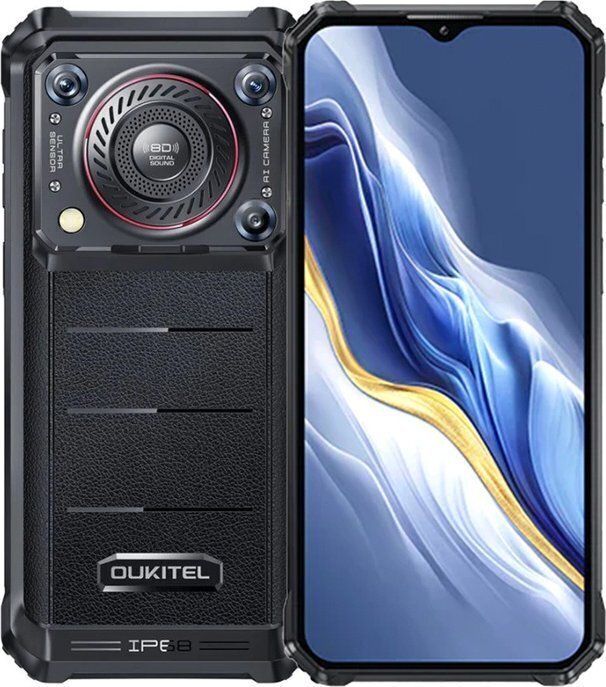 Oukitel WP36 Dual Sim 8/128GB Black hinta ja tiedot | Matkapuhelimet | hobbyhall.fi