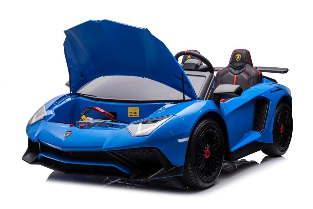 Lamborghini Xxl sähköauto lapsille, A8803, sininen hinta ja tiedot | Lasten sähköautot | hobbyhall.fi