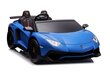 Lamborghini Xxl sähköauto lapsille, A8803, sininen hinta ja tiedot | Lasten sähköautot | hobbyhall.fi