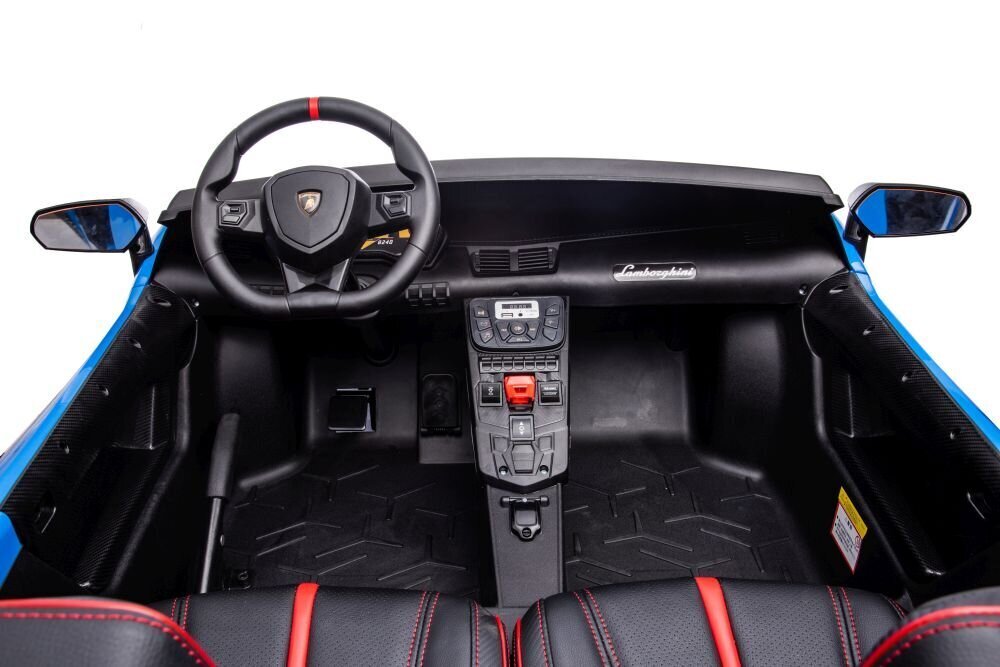 Lamborghini Xxl sähköauto lapsille, A8803, sininen hinta ja tiedot | Lasten sähköautot | hobbyhall.fi