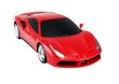 Ferrari 488 GTB 1:24 Rastar kauko-ohjattava auto, punainen hinta ja tiedot | Poikien lelut | hobbyhall.fi