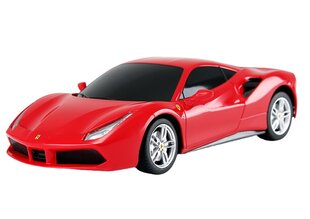 Ferrari 488 GTB 1:24 Rastar kauko-ohjattava auto, punainen hinta ja tiedot | Poikien lelut | hobbyhall.fi